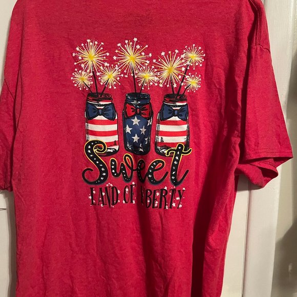 NWT SOUTHERN Y'ALL TEXAS GIRL SHIRT SZ XL - Picture 2 of 4